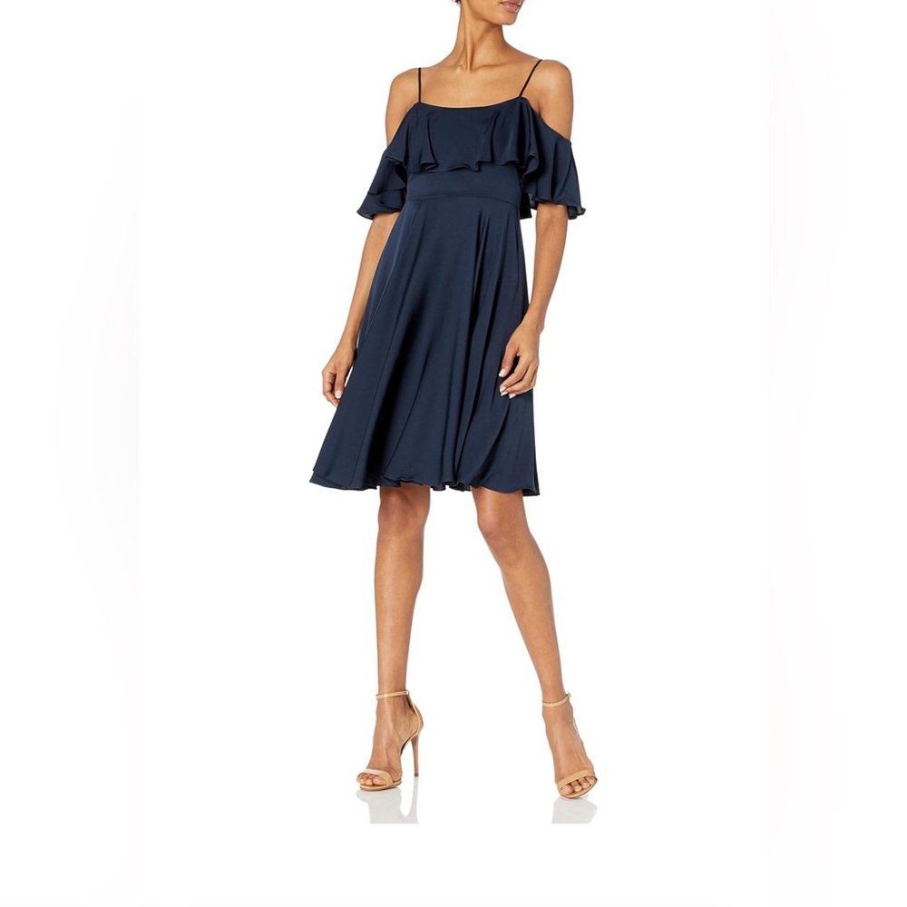 Milly Emmaline Dress Navy
